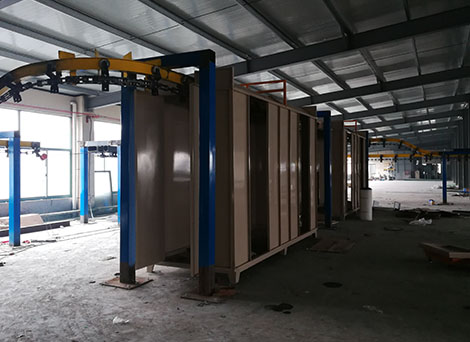 Application of Powder Coating Booth in Metal Products Industry